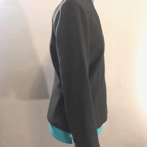 Oscar by Oscar de la Renta Black Blazer Size 6 - Picture 3 of 4